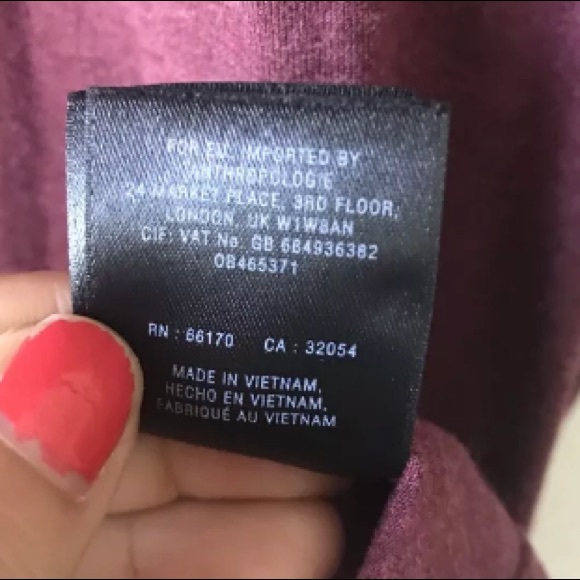 Mauve Anthropologie Jersey Turtleneck Long Sleeve Dress Medium - Picture 7 of 8